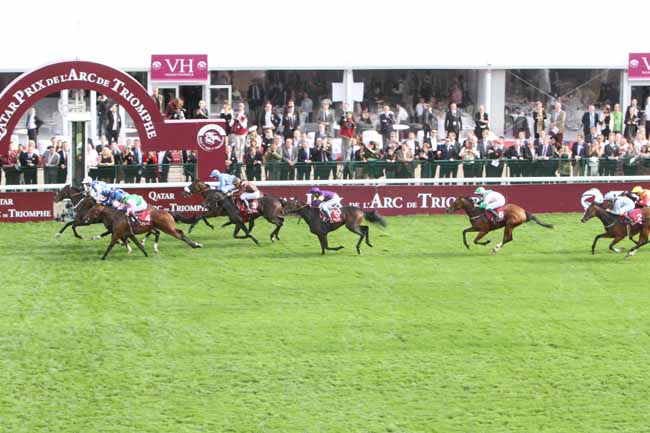Arrivée quinté pmu TOTAL PRIX MARCEL BOUSSAC - CRITERIUM DES POULICHES à LONGCHAMP