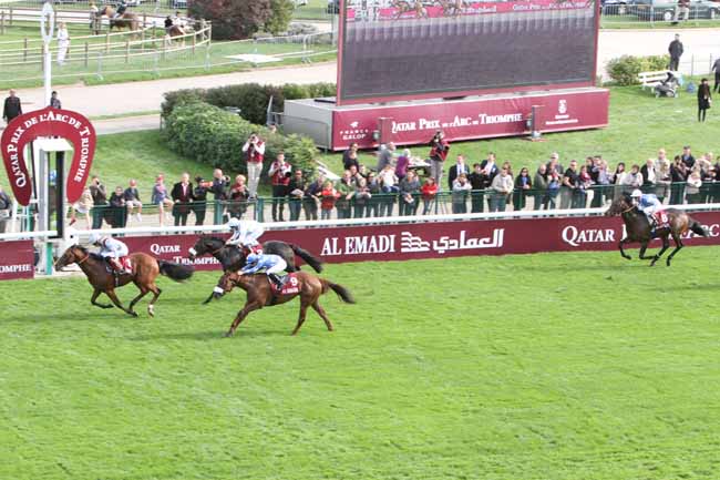 Arrivée quinté pmu GRAND CRITERIUM à LONGCHAMP