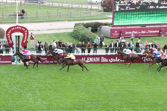 Arrivée quinté pmu QATAR PRIX DE LA FORET à LONGCHAMP