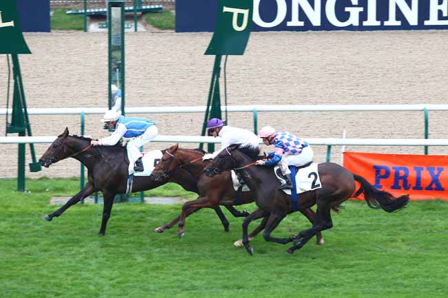 Arrivée quinté pmu PRIX DU TERRIER DES HOUX à CHANTILLY