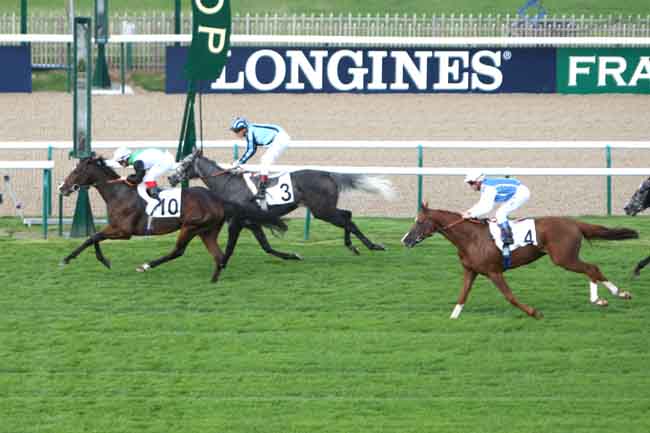 Arrivée quinté pmu PRIX DU RANELAGH à CHANTILLY