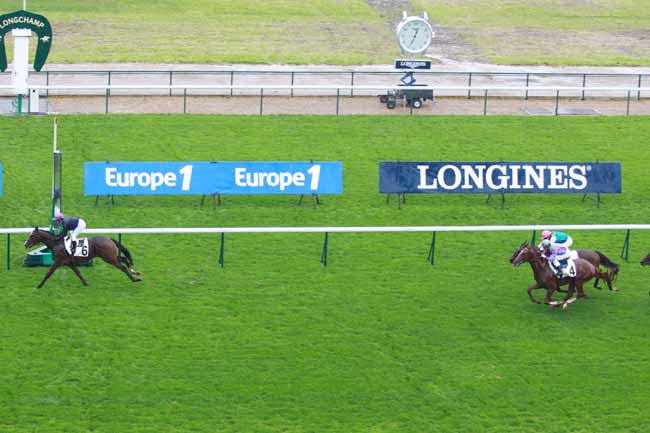 Arrivée quinté pmu PRIX DE BELLEVILLE à LONGCHAMP