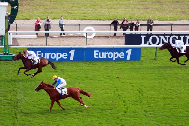 Arrivée quinté pmu PRIX DE LA TOUR DES DAMES à LONGCHAMP