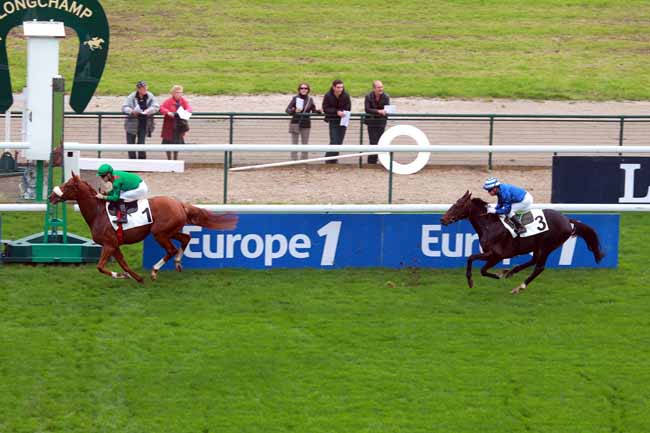 Arrivée quinté pmu PRIX DU CONSERVATOIRE à LONGCHAMP