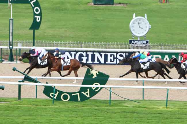 Arrivée quinté pmu PRIX DU HAQUET à CHANTILLY