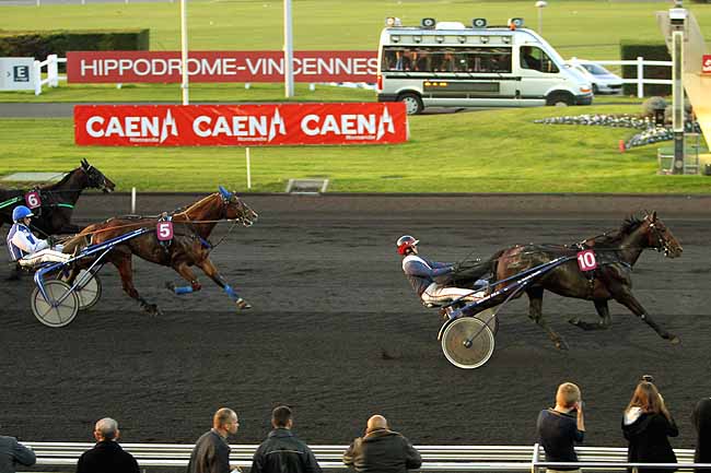 Arrivée quinté pmu PRIX DES CLEMATITES à PARIS-VINCENNES