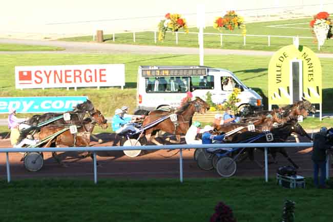 Arrivée quinté pmu GRAND PRIX SYNERGIE à NANTES
