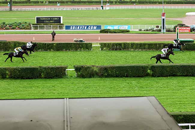 Arrivée quinté pmu PRIX DU COMTAT VENAISSIN à ENGHIEN