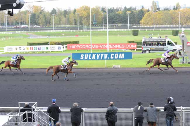 Arrivée quinté pmu PRIX DE GEX à PARIS-VINCENNES
