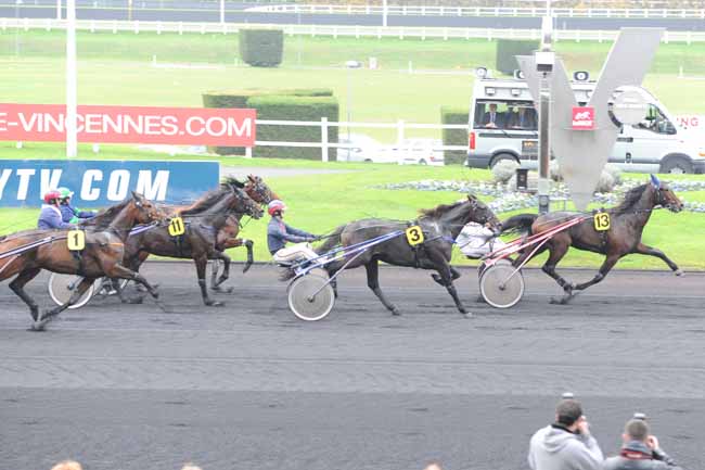 Arrivée quinté pmu PRIX DE CASTELSARRASIN à PARIS-VINCENNES