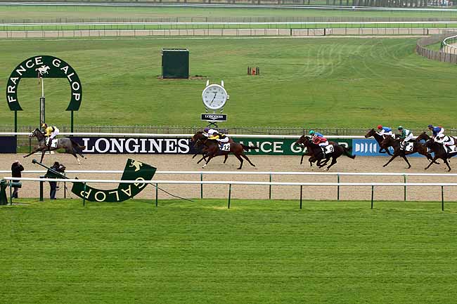 Arrivée quinté pmu PRIX DE L'ALLEE MASSINE à CHANTILLY