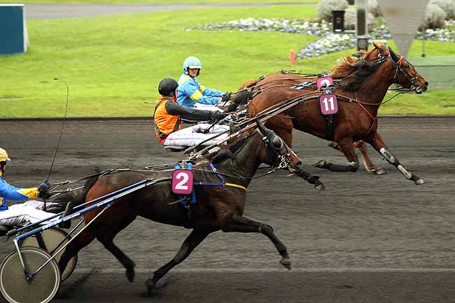 Arrivée quinté pmu PRIX DE BACQUEVILLE à PARIS-VINCENNES