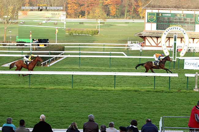 Arrivée quinté pmu PRIX DU VALOIS à COMPIEGNE