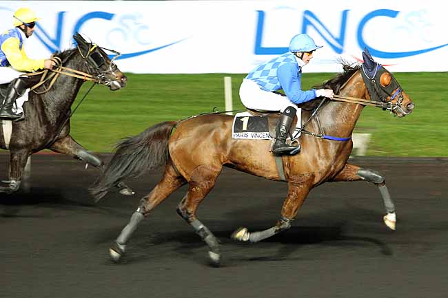 Arrivée quinté pmu PRIX LEONA à PARIS-VINCENNES
