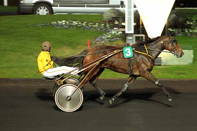 Arrivée quinté pmu PRIX PHOBOS (GR B) à PARIS-VINCENNES