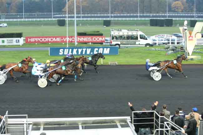 Arrivée quinté pmu COUPE DES AMATEURS (GR A) à PARIS-VINCENNES