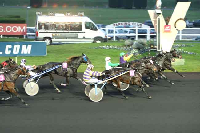 Arrivée quinté pmu COUPE DES AMATEURS (GR B) à PARIS-VINCENNES