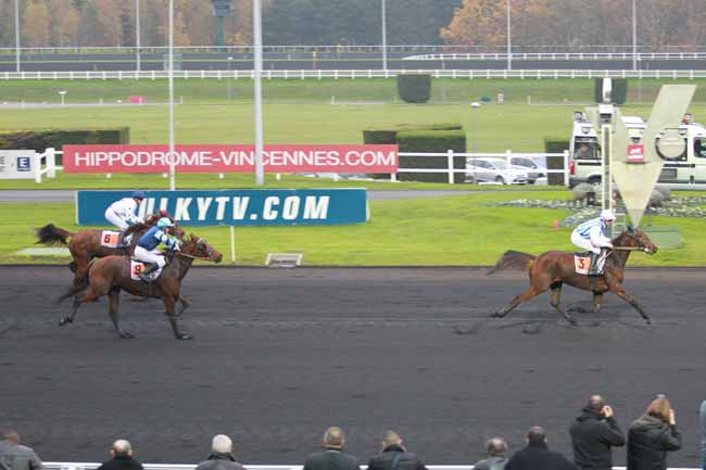 Arrivée quinté pmu PRIX DE MIRAMONT DE GUYENNE à PARIS-VINCENNES