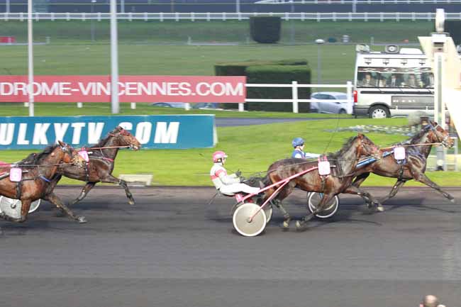 Arrivée quinté pmu PRIX DE BARENTON à PARIS-VINCENNES