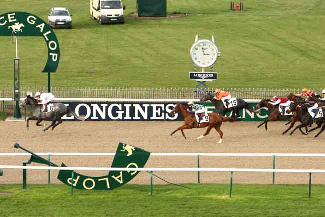 Arrivée quinté pmu PRIX DE LA PORTE DES VIGNES à CHANTILLY