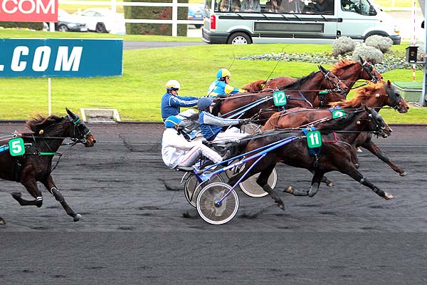 Arrivée quinté pmu PRIX DE DUNKERQUE à PARIS-VINCENNES