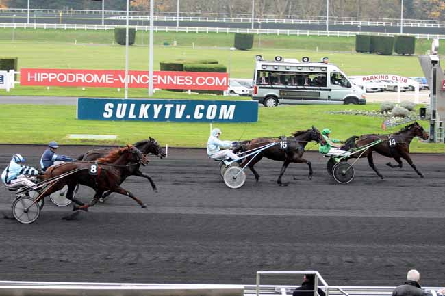 Arrivée quinté pmu PRIX DE BRESSUIRE à PARIS-VINCENNES