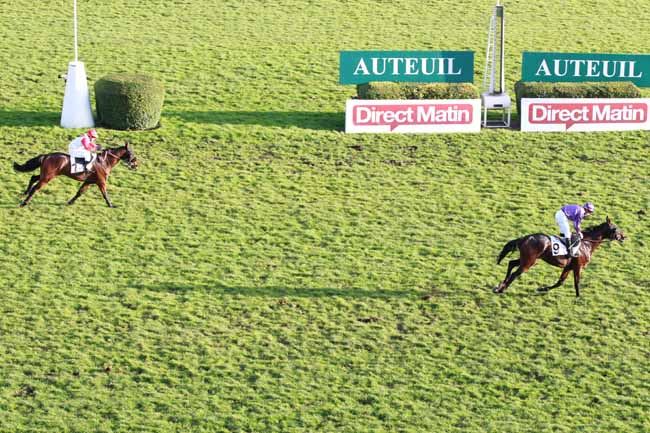 Arrivée quinté pmu PRIX JEAN LAUMAIN (PRIX DIRECT MATIN) à AUTEUIL