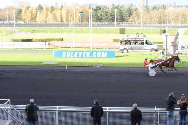 Arrivée quinté pmu PRIX DE GEMOZAC à PARIS-VINCENNES