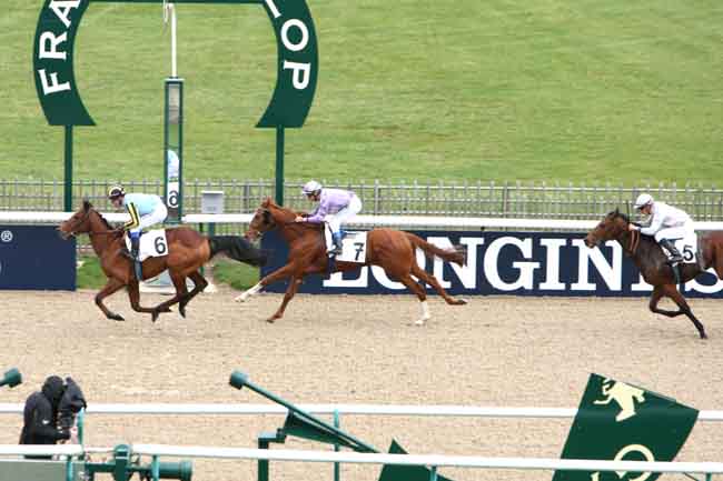 Arrivée quinté pmu PRIX DU MONT CESAR à CHANTILLY