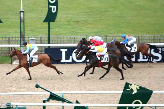 Arrivée quinté pmu PRIX DE LA VOIE DU GARDE à CHANTILLY