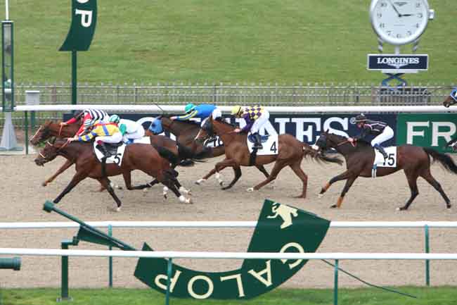 Arrivée quinté pmu PRIX DES RONDS VERNEUIL à CHANTILLY