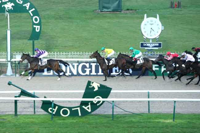 Arrivée quinté pmu PRIX DE LA PLAISANTERIE à CHANTILLY