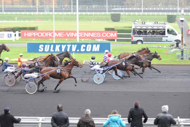 Arrivée quinté pmu PRIX DE BOURIGNY à PARIS-VINCENNES