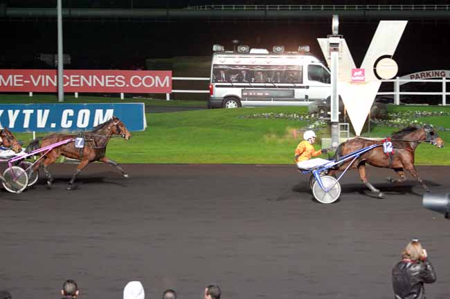 Arrivée quinté pmu PRIX HILDA à PARIS-VINCENNES