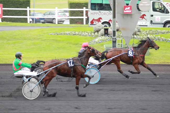 Arrivée quinté pmu PRIX DE LA VILLE DE ROYAN à PARIS-VINCENNES