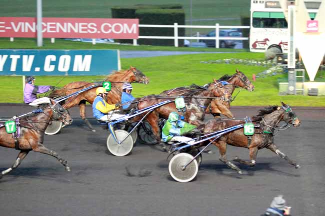 Arrivée quinté pmu PRIX DE MAINTENON à PARIS-VINCENNES