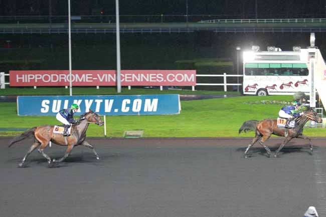Arrivée quinté pmu PRIX DU GRAND FOUGERAY à PARIS-VINCENNES