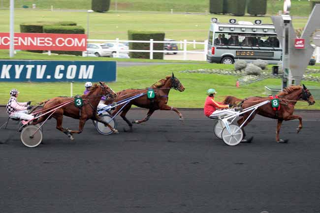Arrivée quinté pmu PRIX DE MONTARGIS à PARIS-VINCENNES