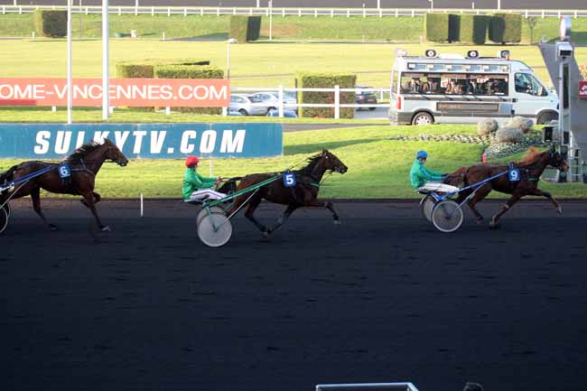 Arrivée quinté pmu PRIX DES GARDENIAS (GR A) à PARIS-VINCENNES