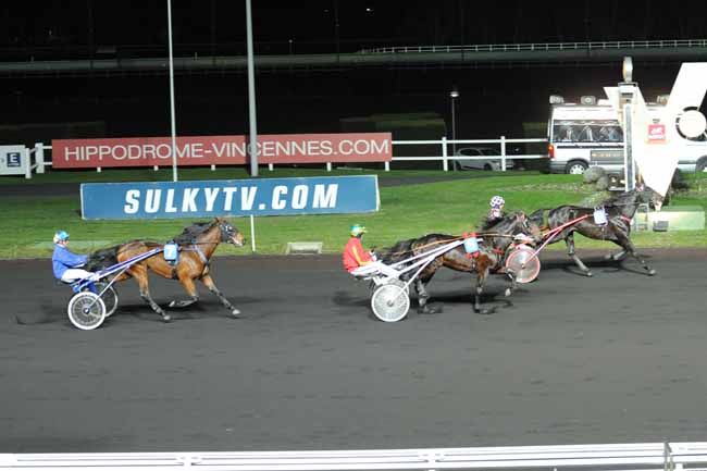 Arrivée quinté pmu PRIX DE LA DROME à PARIS-VINCENNES