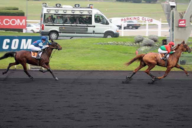 Arrivée quinté pmu PRIX DU SAP à PARIS-VINCENNES