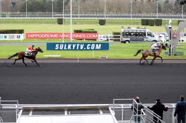 Arrivée quinté pmu PRIX DE ROSTRENEN à PARIS-VINCENNES