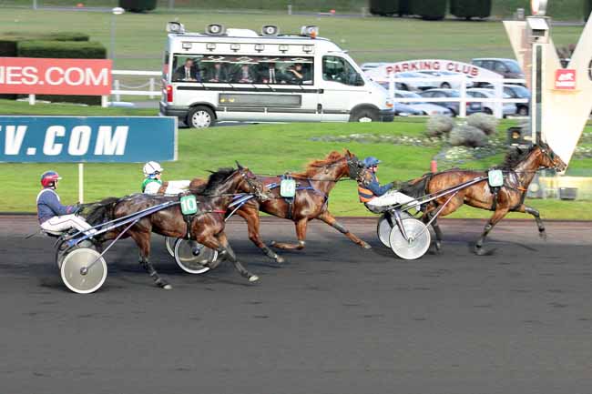Arrivée quinté pmu PRIX DE PITHIVIERS à PARIS-VINCENNES