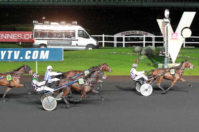 Arrivée quinté pmu PRIX DE PONDURAT à PARIS-VINCENNES