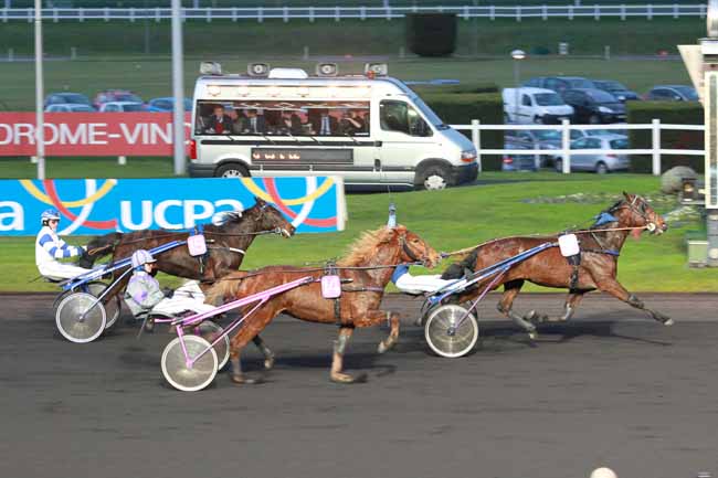 Arrivée quinté pmu PRIX DE CHALAIS à PARIS-VINCENNES