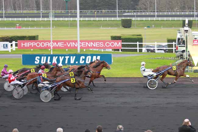 Arrivée quinté pmu PRIX EMMANUEL MARGOUTY à PARIS-VINCENNES