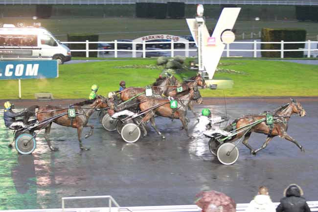 Arrivée quinté pmu PRIX DE DAMVILLE à PARIS-VINCENNES