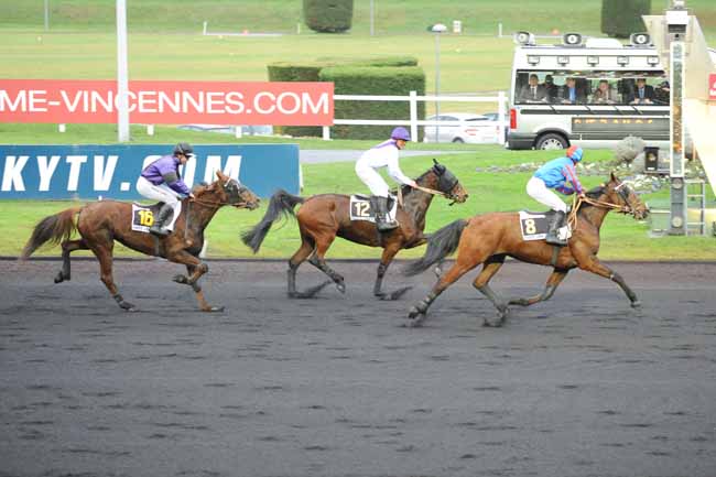 Arrivée quinté pmu PRIX DE JONVELLE à PARIS-VINCENNES