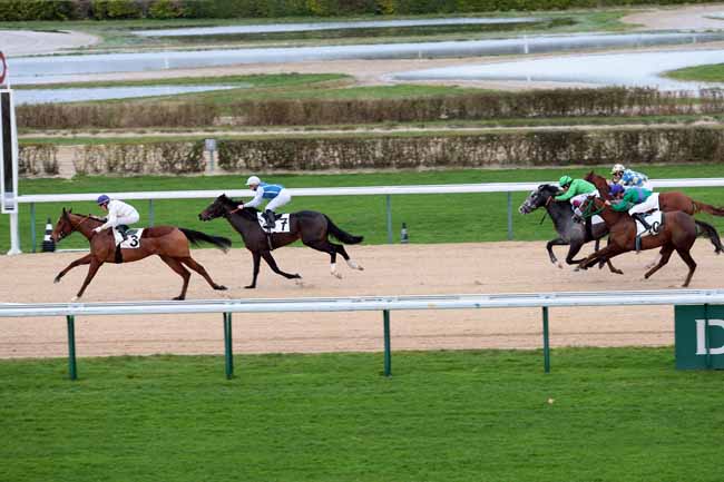 Arrivée quinté pmu PRIX DE LA PLAGE à DEAUVILLE