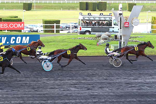Arrivée quinté pmu PRIX D'ANGOULEME à PARIS-VINCENNES